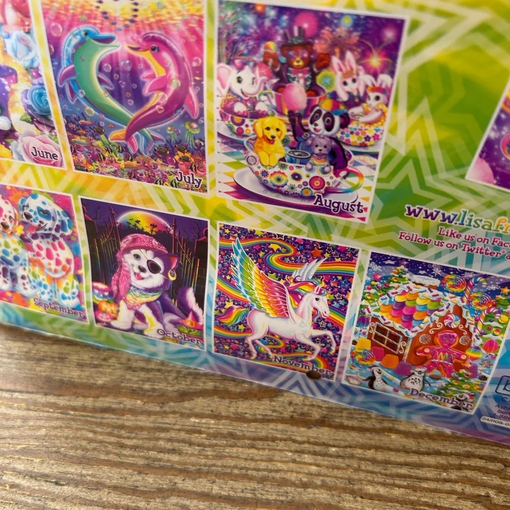 2017 Lisa frank calendar